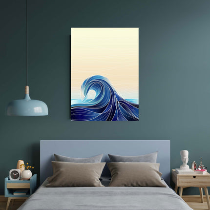 Abstract Graphic Wave Poster