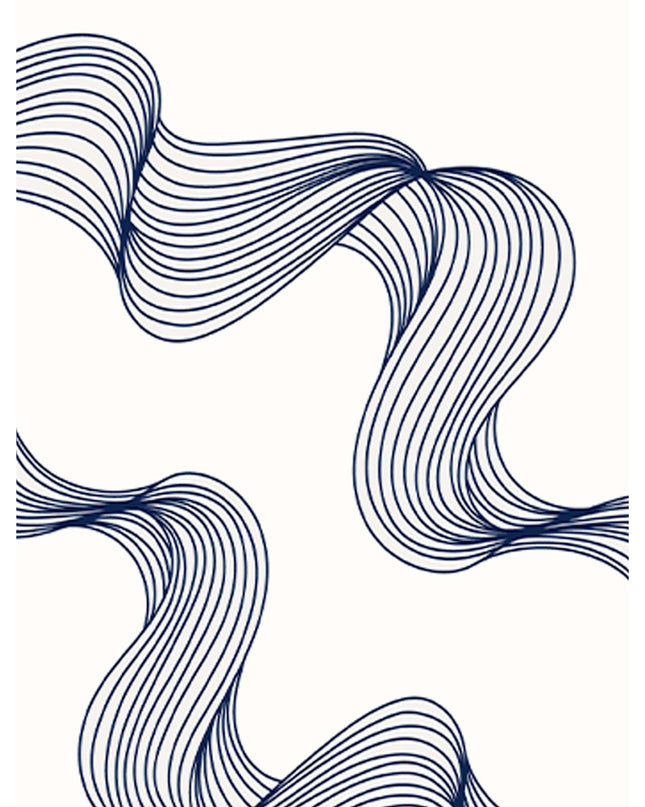 Abstract Waves Poster No2