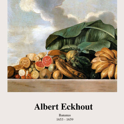 Albert Eckhout - Bananas Poster