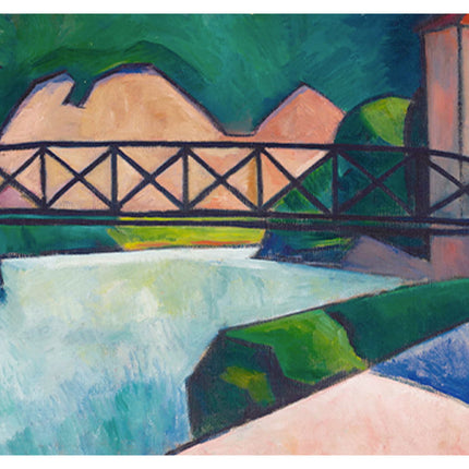 Alexander Kanoldt - Eiserne Brücke