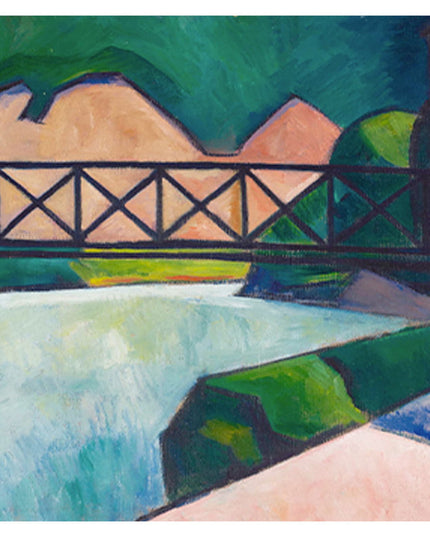 Alexander Kanoldt - Eiserne Brücke