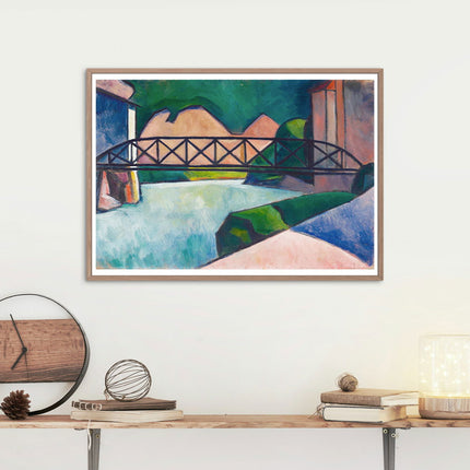 Alexander Kanoldt - Eiserne Brücke