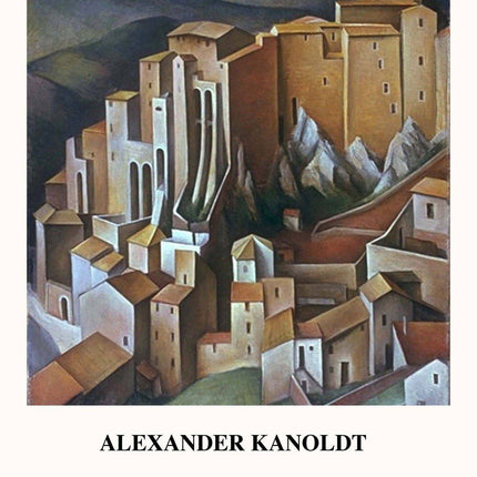 Alexander Kanoldt - Olevano Poster