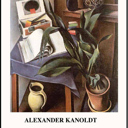 Alexander Kanoldt - Still Life Poster