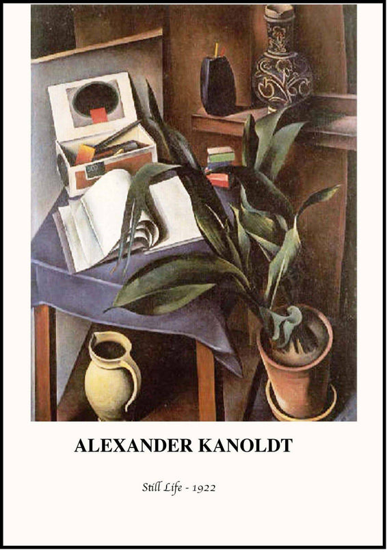 Alexander Kanoldt - Still Life Poster