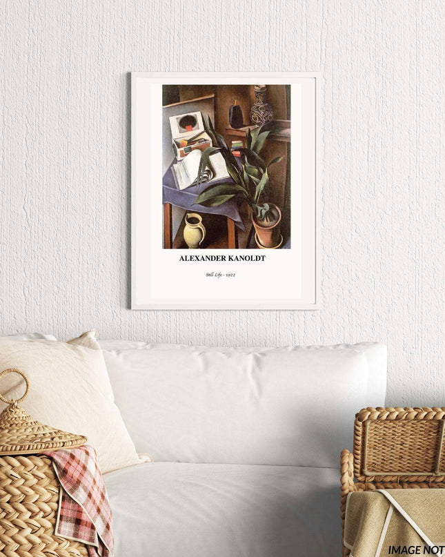 Alexander Kanoldt - Still Life Poster