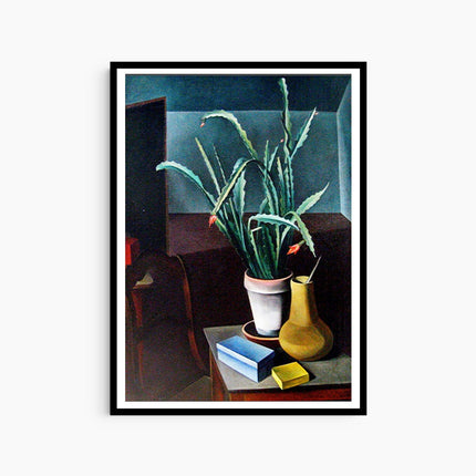Alexander Kanoldt - Still Life with Cactus