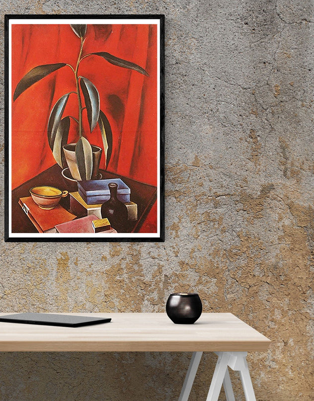 Alexander Kanoldt - Still Life with Gum Tree