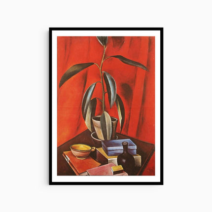 Alexander Kanoldt - Still Life with Gum Tree