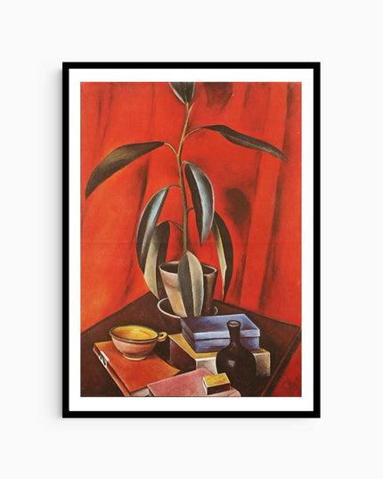 Alexander Kanoldt - Still Life with Gum Tree