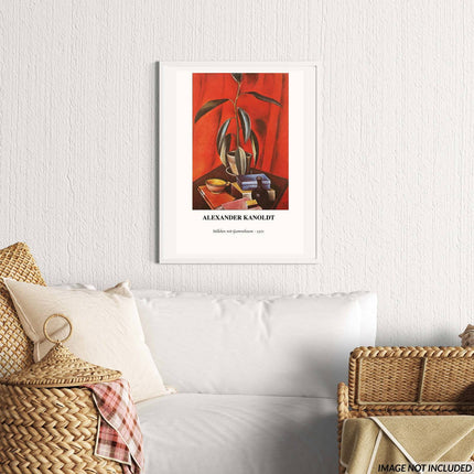 Alexander Kanoldt - Still Life with Gum Tree Poster