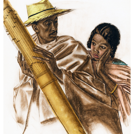 Alexandre Jacovleff - Dessins et peintures d’Afrique pl 47