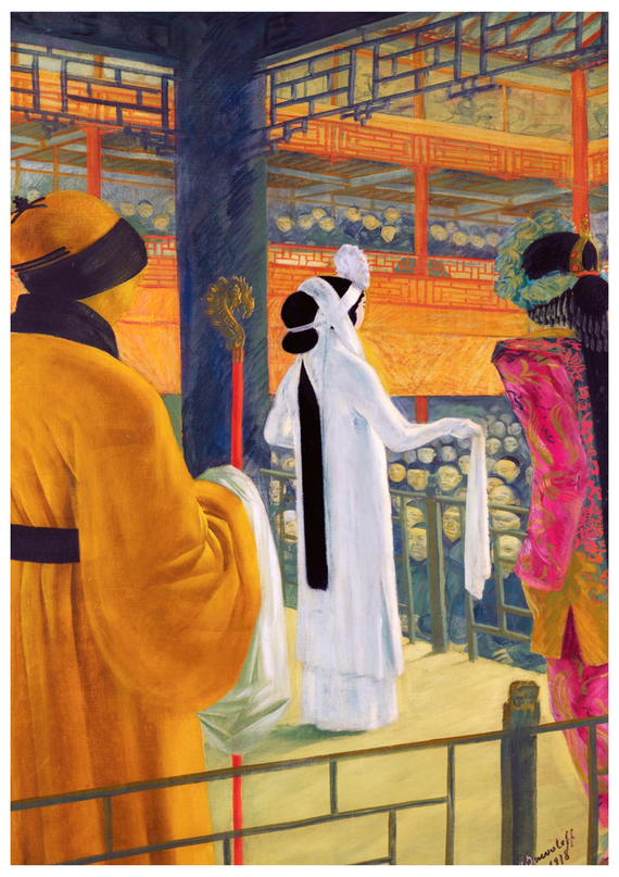 Alexandre Jacovleff - Opera in Peking
