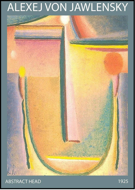 Alexej von Jawlensky - Abstract Head Desire Poster