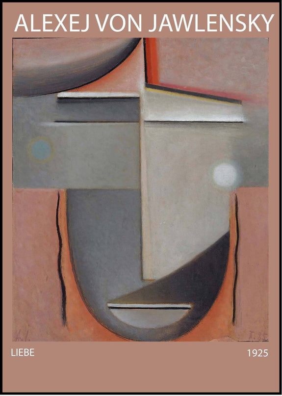 Alexej von Jawlensky - Abstract Head Love Poster
