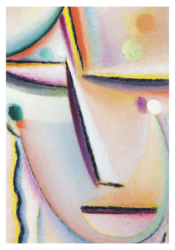Alexej von Jawlensky - Abstract Head Mediation The Prayer