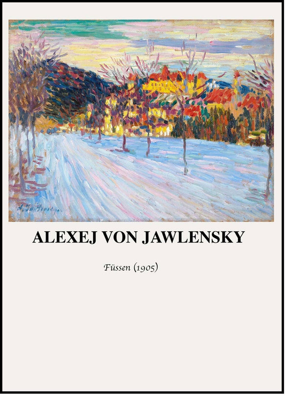 Alexej von Jawlensky - Füssen Poster