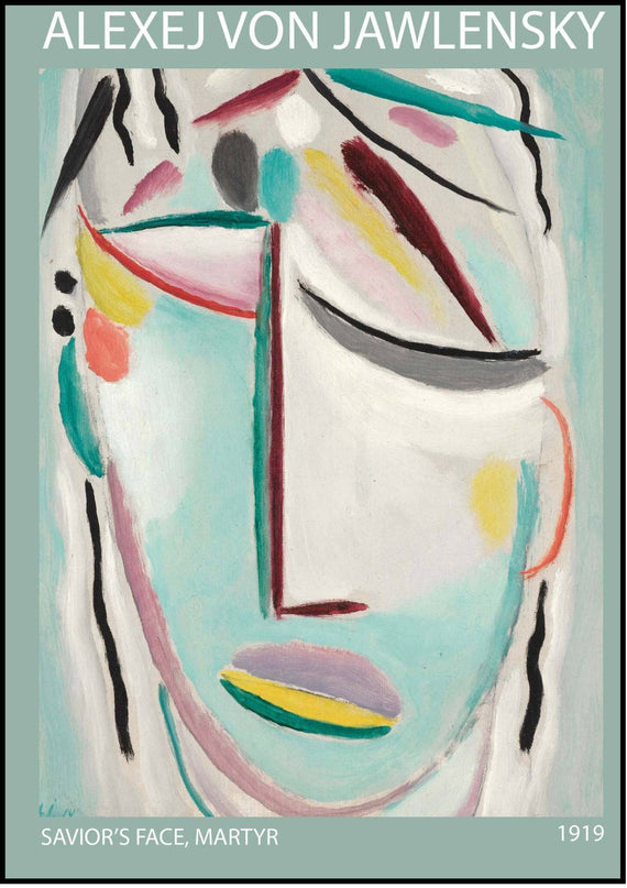 Alexej von Jawlensky - Saviour's face Martyr Poster
