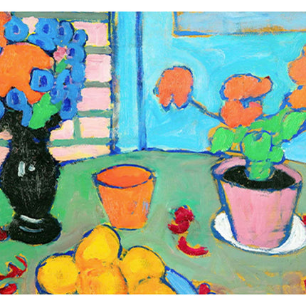 Alexej von Jawlensky - Still Life with Flowers and Oranges