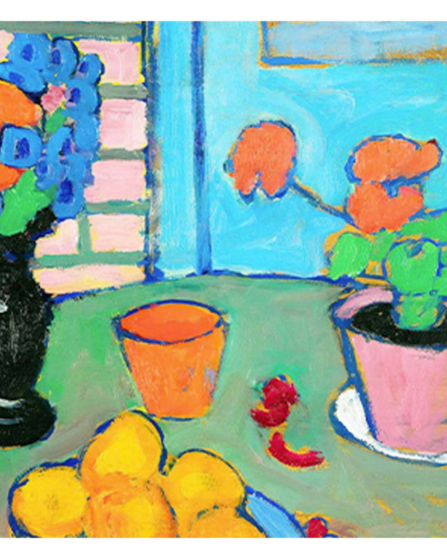 Alexej von Jawlensky - Still Life with Flowers and Oranges