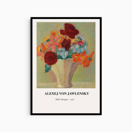 Alexej von Jawlensky Poster - Helles Bouquet Poster