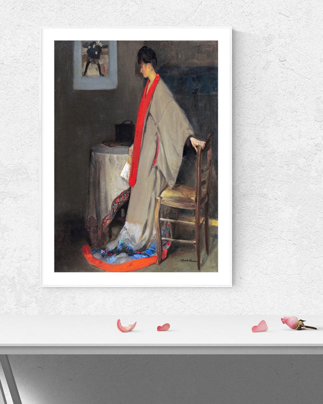 Alfred Henry Maurer - Young Woman In Kimono