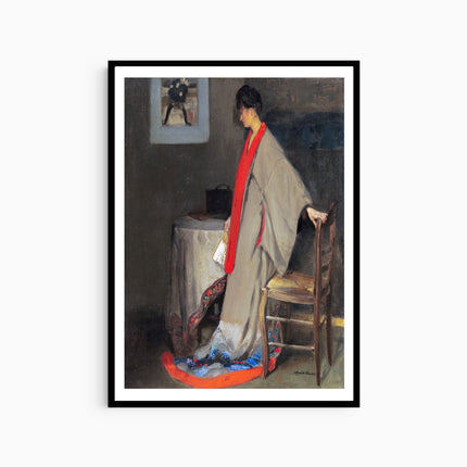 Alfred Henry Maurer - Young Woman In Kimono