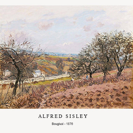 Alfred Sisley - Bougival poster