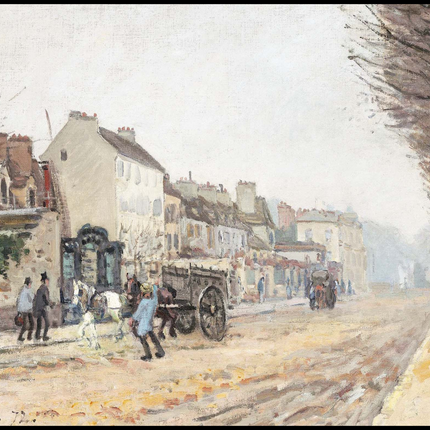 Alfred Sisley - Boulevard Héloïse