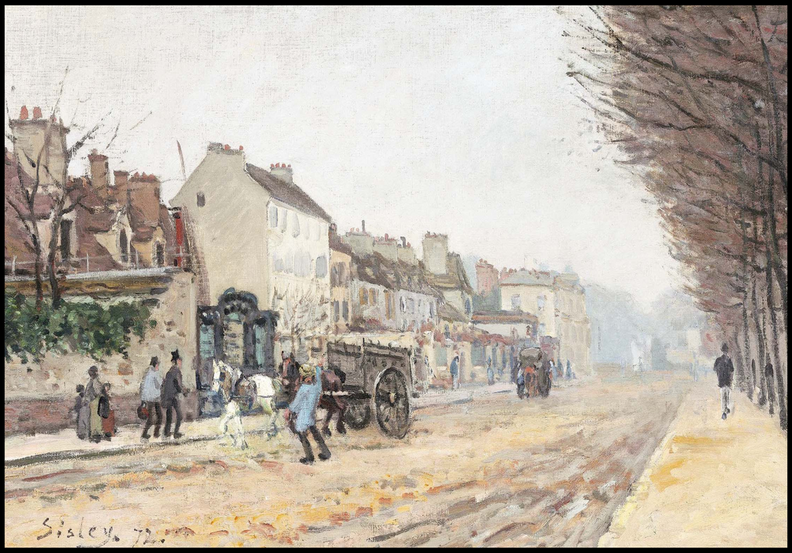 Alfred Sisley - Boulevard Héloïse