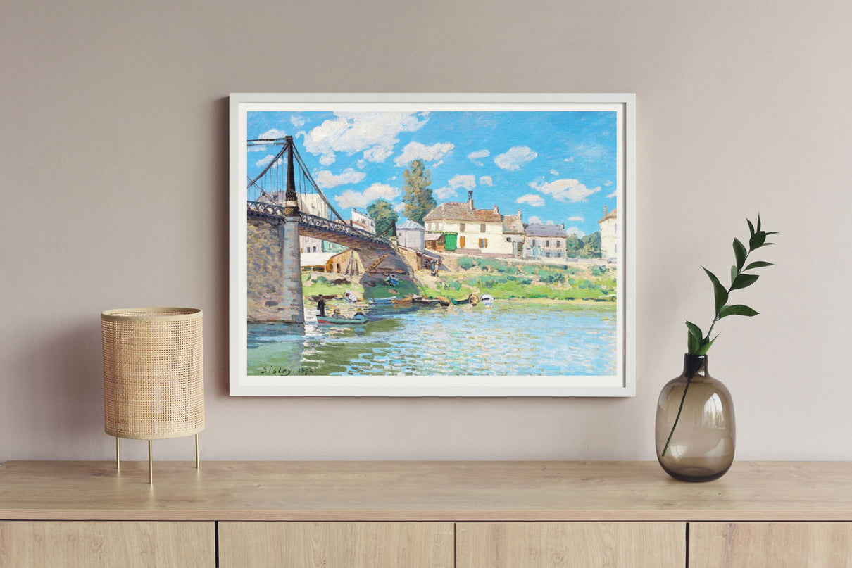 Alfred Sisley - Le Pont de St. Cloud