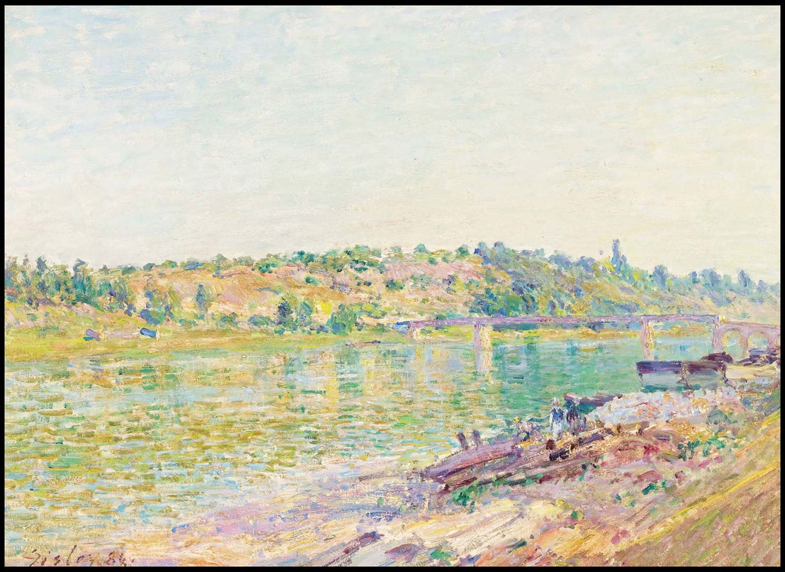 Alfred Sisley - Les Coteaux De La Celle-Sous-Moret