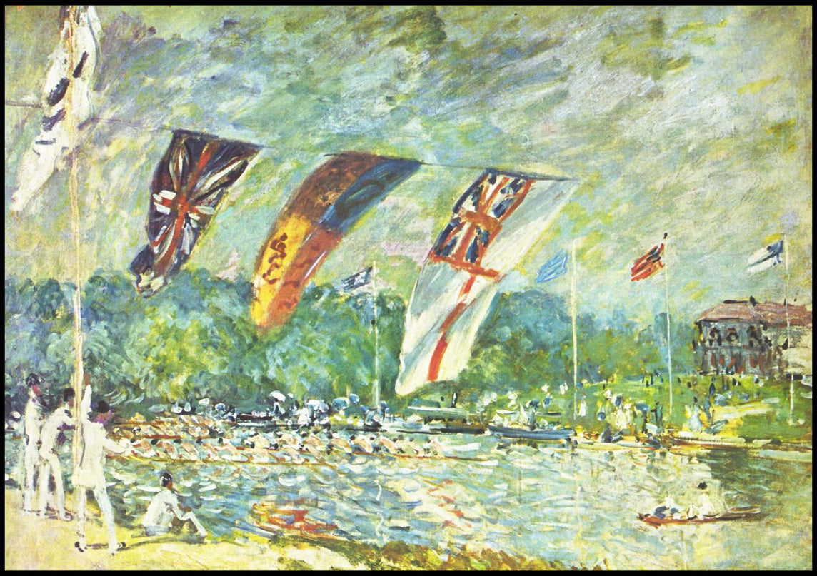 Alfred Sisley - Les Régates à Moseley
