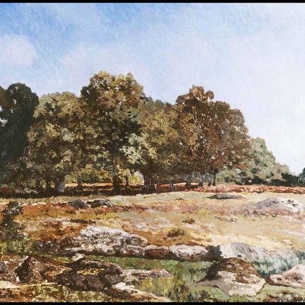 Alfred Sisley - Lisière de la Forêt de Fontainebleau