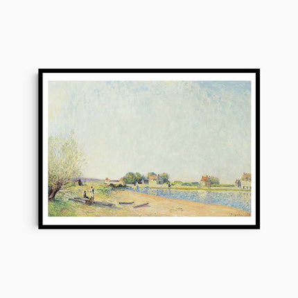 Alfred Sisley - Loing Canal at Saint Mammès