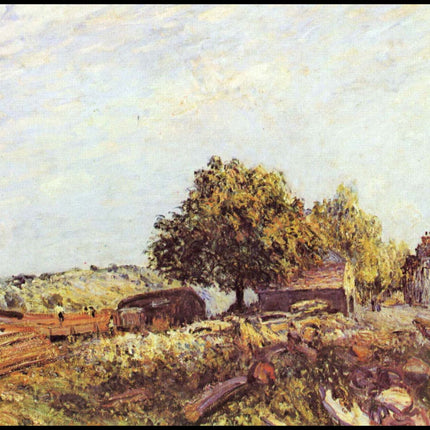 Alfred Sisley - Saint-Mammès am Morgen