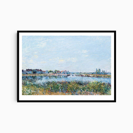 Alfred Sisley - Saint-Mammès le matin