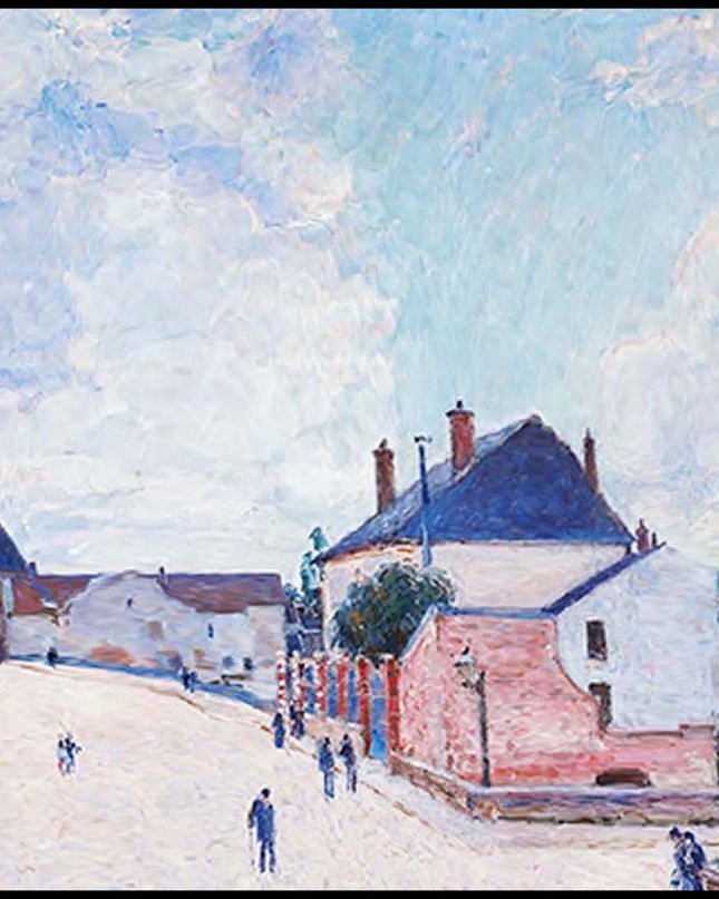 Alfred Sisley - Street in Moret