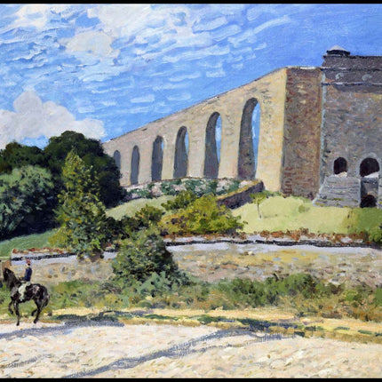 Alfred Sisley - The Aqueduct at Marly