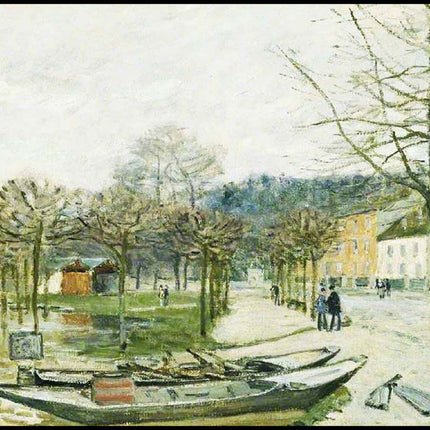 Alfred Sisley - The Flood at Port-Marly