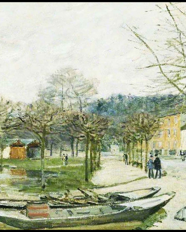 Alfred Sisley - The Flood at Port-Marly