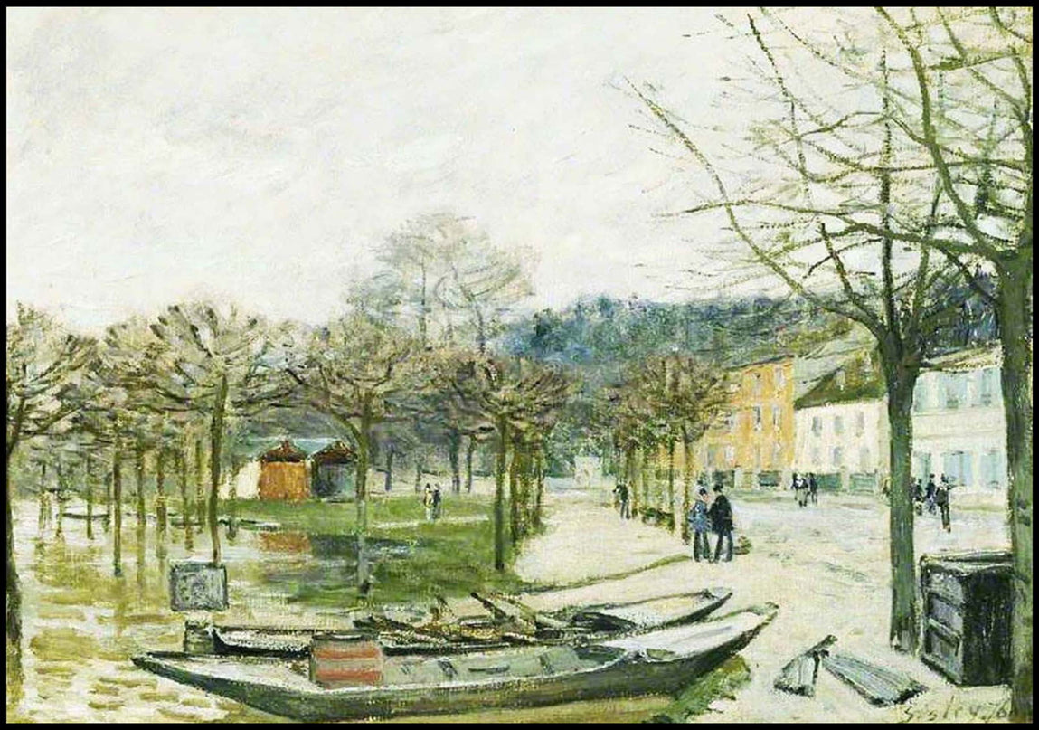 Alfred Sisley - The Flood at Port-Marly