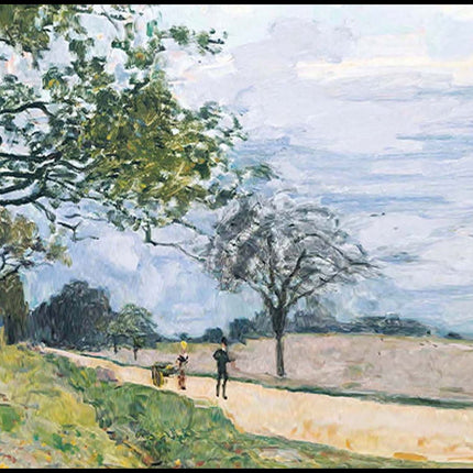 Alfred Sisley - The Road from Versailles to Louveciennes