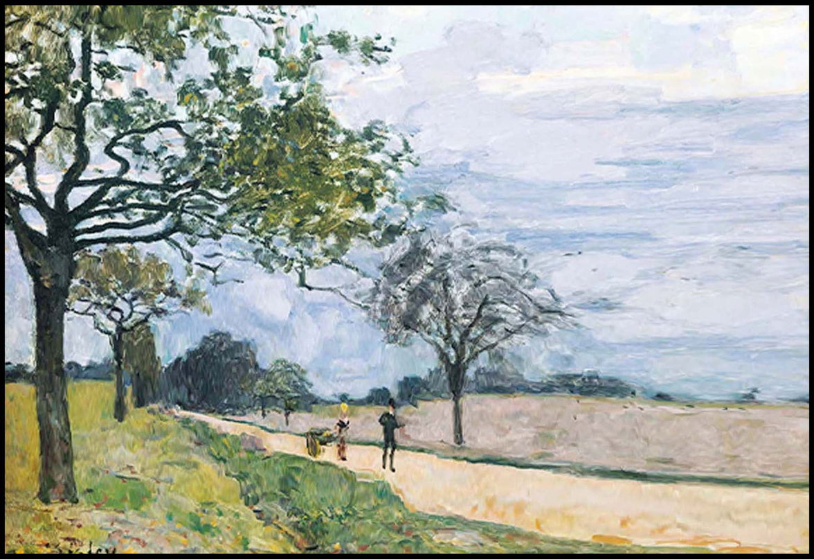 Alfred Sisley - The Road from Versailles to Louveciennes