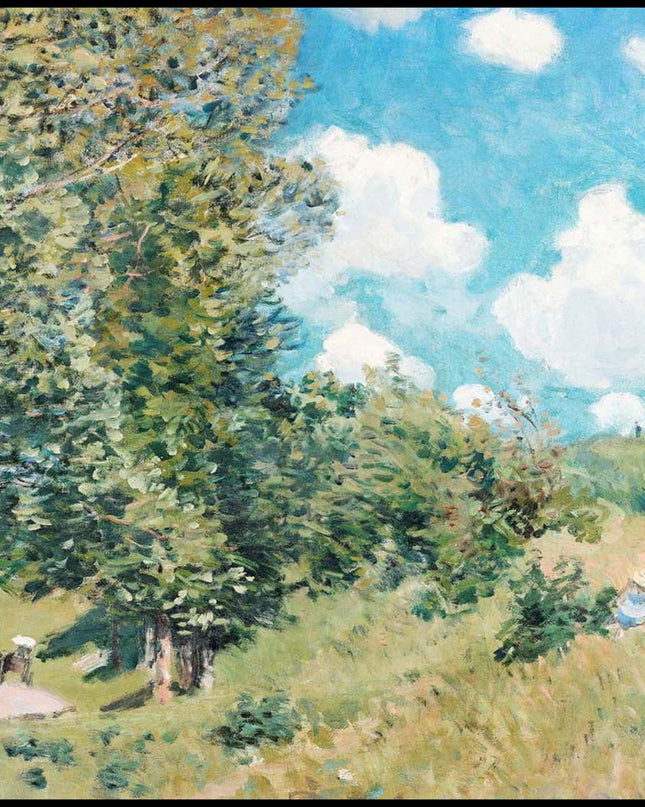 Alfred Sisley - The Road from Versailles to Saint-Germain