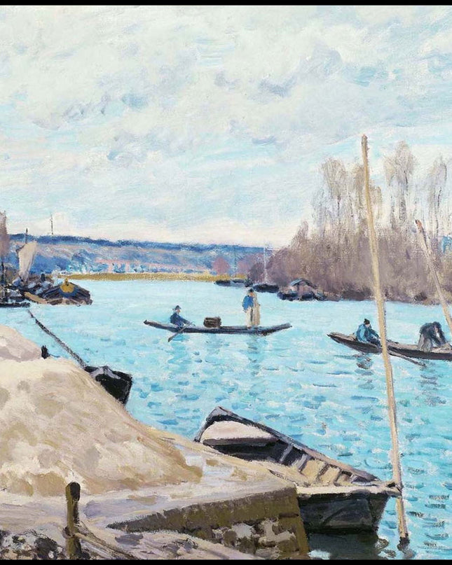 Alfred Sisley - The Seine at Port-Marly