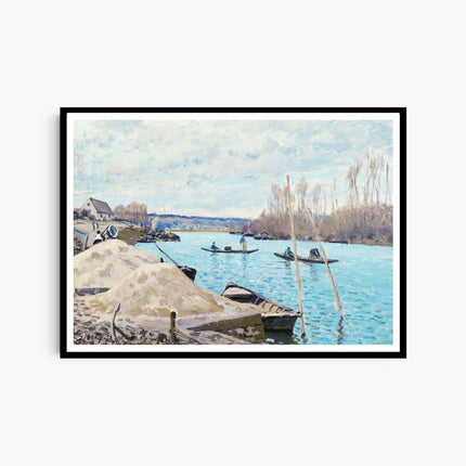 Alfred Sisley - The Seine at Port-Marly