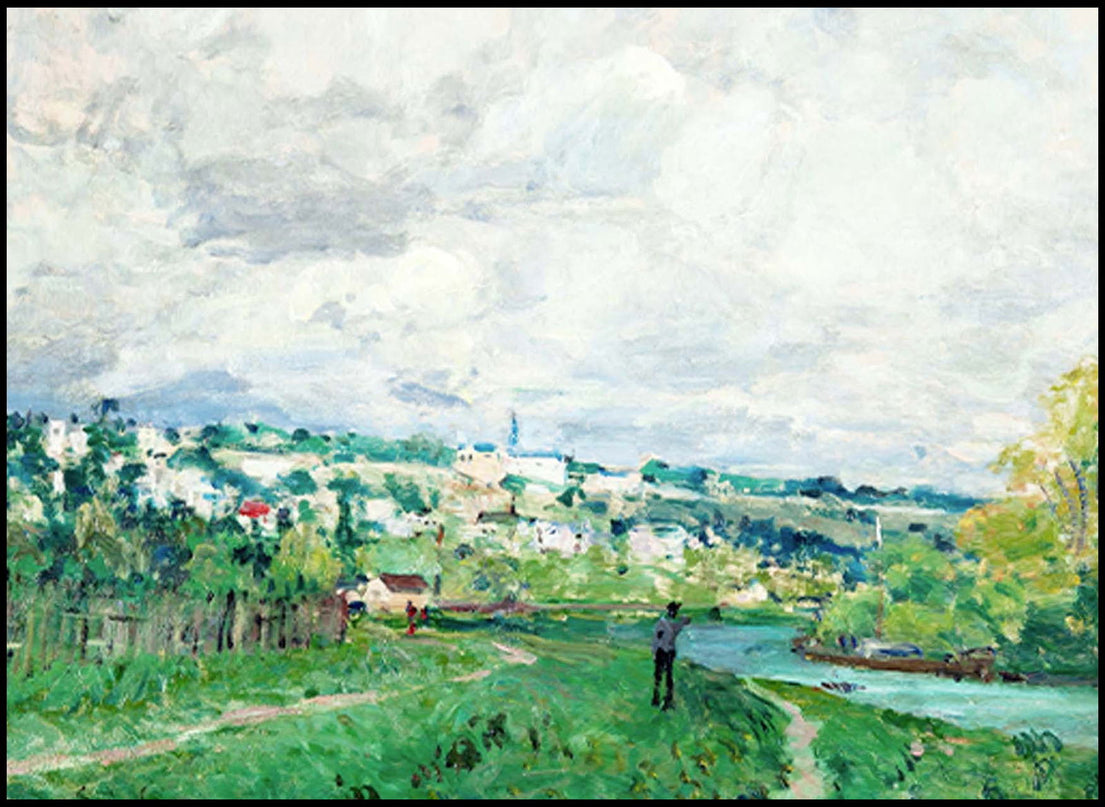 Alfred Sisley - The Seine near St-Cloud