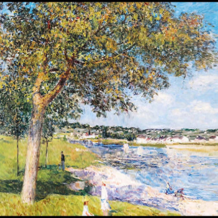 Alfred Sisley - Un Noyer Dans La Prairie De Thomery