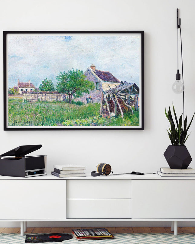 Alfred Sisley - Vieille chaumière aux Sablons